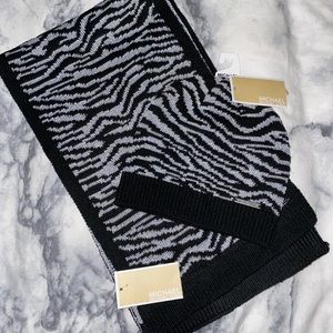 Matching Michael Kors hat and scarf